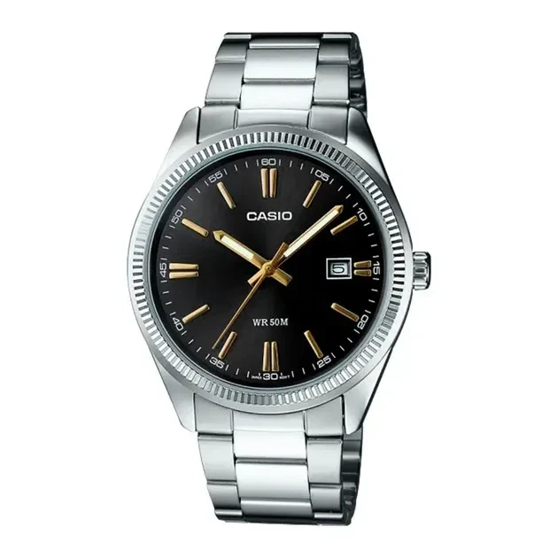 Casio MTP-1302D-1A2 чоловічий кварцовий годинник сталевий браслет - зображення 6