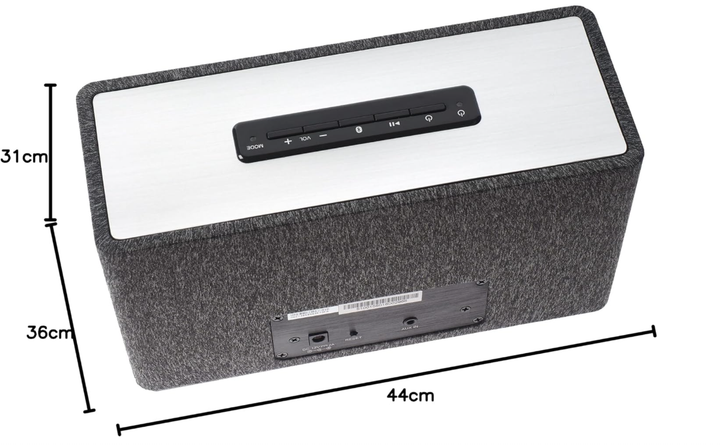 Мультикомнатная колонка Terris CCM 283, WiFi, Bluetooth, Aux-In, компактная стерео система 20 Вт - изображение 4