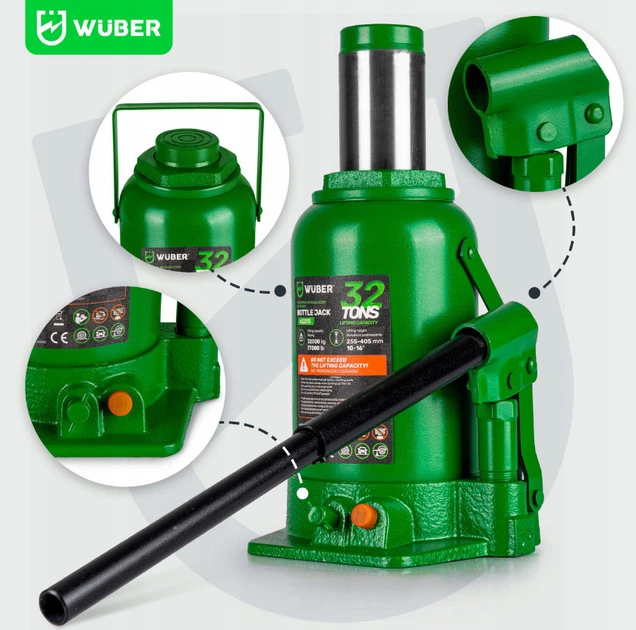 Домкрат гидравлический 32т Wuber (Польша) 4919995 - изображение 5
