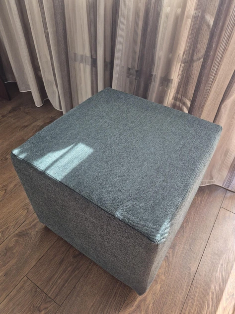 Пуф Quadro Pouf Смарагд 45x45 см Темно-Зелений (99995) - Фото 7 Пуф Quadro Pouf Смарагд 45x45 см Темно-Зелений (99995) - зображення 7