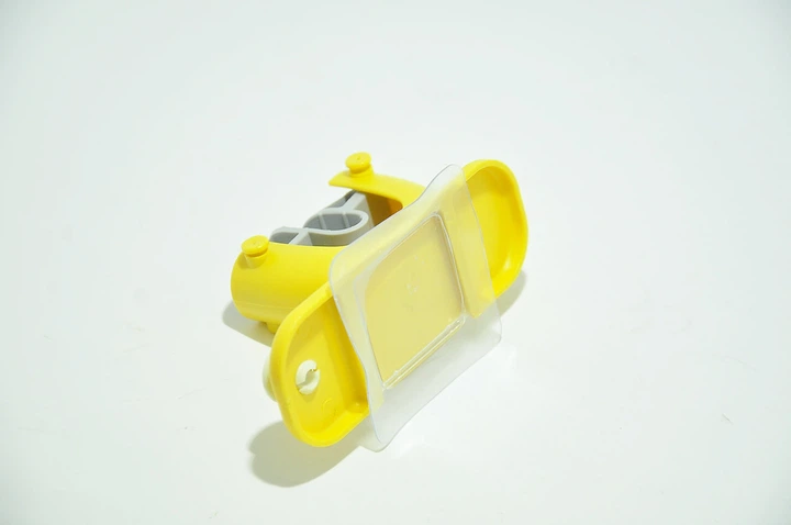Універсальний настінний тримач для аксесуарів Compact Mop Organizer Yellow - Фото 3 Універсальний настінний тримач для аксесуарів Compact Mop Organizer Yellow - изображение 3