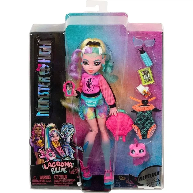 Кукла Monster High Монстро-классика Лагуна (HHK55) - изображение 11
