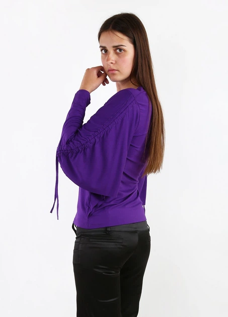 Блуза жіноча Zeren M Фіолетовий (OK-R366-Purple) - Фото 4 Блуза жіноча Zeren M Фіолетовий (OK-R366-Purple) - зображення 4