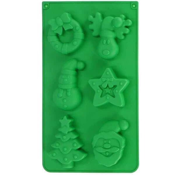 Форма для різдвяного печива Springos силіконова 30 x 17.5 см (5907719467818) - зображення 1