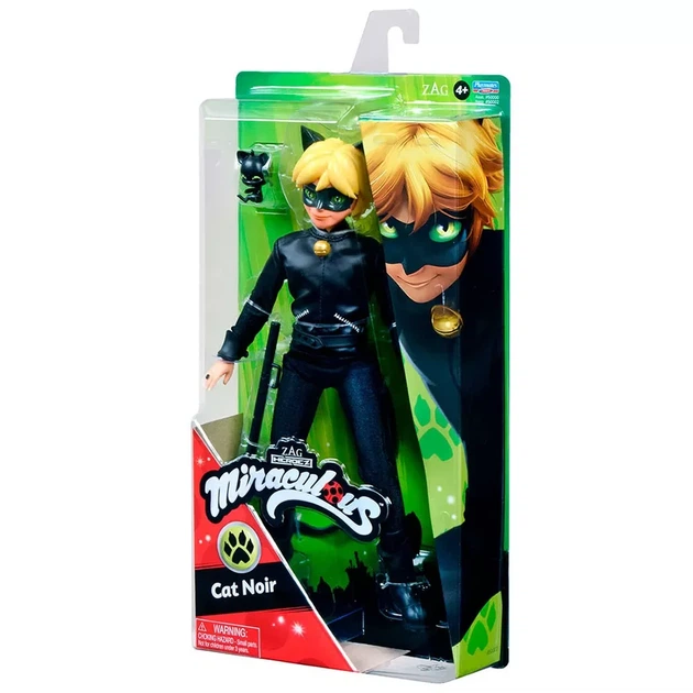 Лялька MIRACULOUS Леді Баг і Супер-Кіт S2 - Супер-Кіт 27 cм, з аксес. (50002) - зображення 7