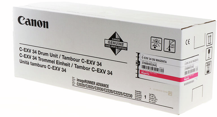 Барабан для принтера C-EXV34 / 3788B003 Magenta (4250911706003) - зображення 1