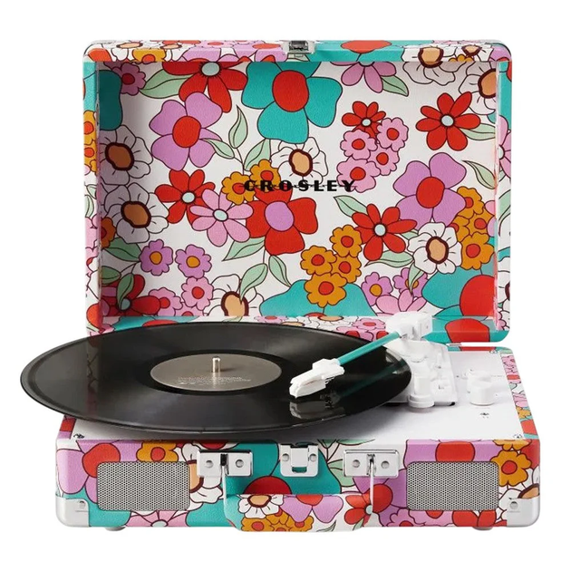 Вініловий програвач Crosley Cruiser Deluxe Groovy Floral - зображення 3