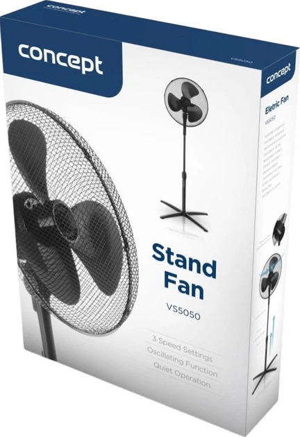 Wentylator Concept VS5050 Czarny - obraz 2