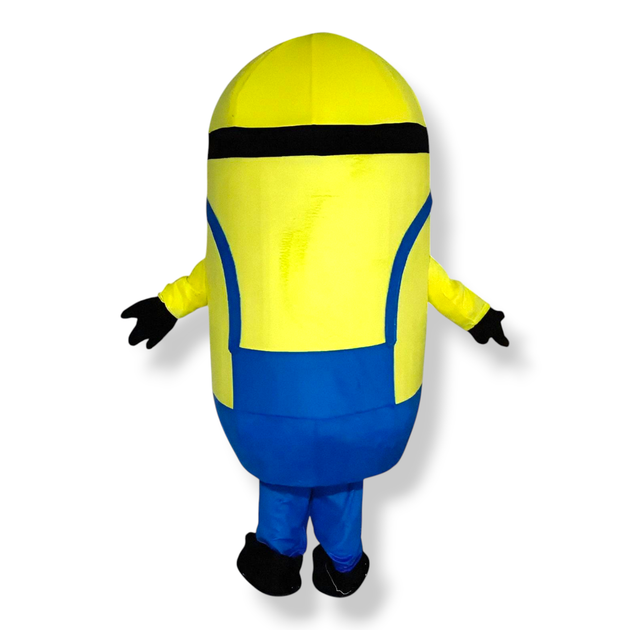 Костюм двоокий Міньйон на дорослого. Карнавальний костюм на Хелловін Minion (ріст 1,5м-1,85м) - зображення 4