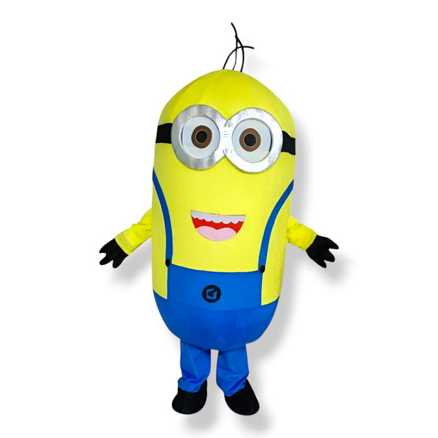 Костюм двоокий Міньйон на дорослого. Карнавальний костюм на Хелловін Minion (ріст 1,5м-1,85м) - зображення 5
