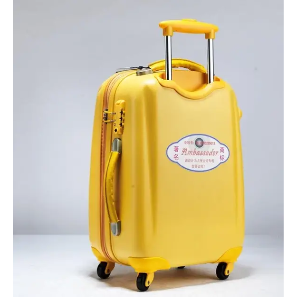 Валіза середня Tashiro Ambassador Classic A8503M Yellow - Фото 3 Валіза середня Tashiro Ambassador Classic A8503M Yellow - зображення 3