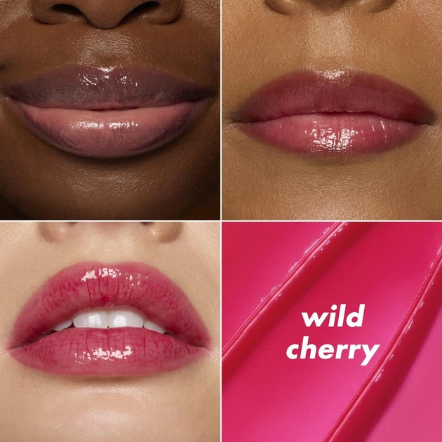 Бальзам для губ e.l.f. Сosmetics "Wild Cherry" Glow Reviver Melting Lip Balm - изображение 2