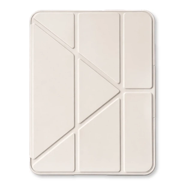 Чехол-книжка BeCover Rugged Origami Transparent с креплением Apple Pencil для Apple iPad 10.9" (2022/2024)/iPad (А16) 2025 11" Beige (714970) - изображение 2