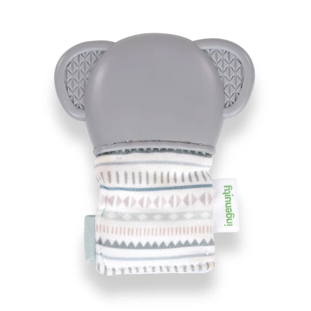 Прорізувач для зубів Ingenuity Van pукавичка Слоник (74451130739) - зображення 2