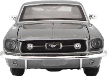 Металева модель автомобіля Maisto Ford Mustang GT 1967 1:24 Сірий MST31260GY (090159312604) - зображення 8