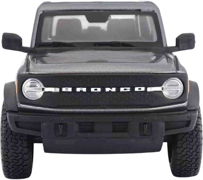 Металева модель автомобіля Maisto Ford Bronco Badlands 2021 1:24 Сірий MST31530GY (090159072522) - зображення 3