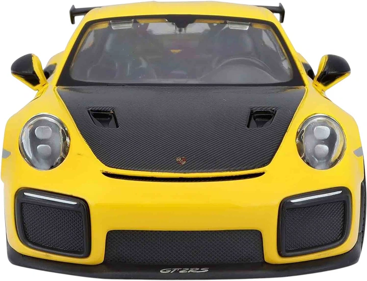 Металева модель автомобіля Maisto Porsche 911 GT2 RS 2018 1:24 Жовта MST31523 (090159315230) - зображення 4