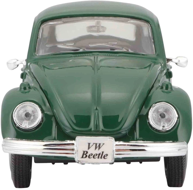 Металева модель автомобіля Maisto Volkswagen Beetle 1:24 Зелений MST31926GN (090159072294) - зображення 5