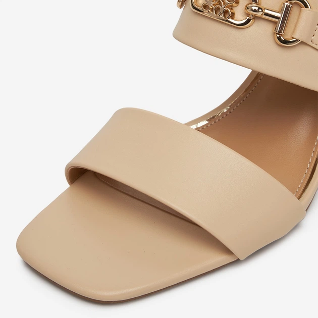 Женские босоножки Nine West 2489-19 5906751099490 37 24.9 см Бежевые (5906751099667) - изображение 7