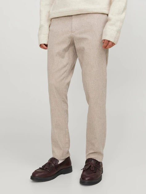 Брюки JACK&JONES бежевий WSZYM596 28/32 - Фото 4 Брюки JACK&JONES бежевий WSZYM596 28/32 - зображення 4