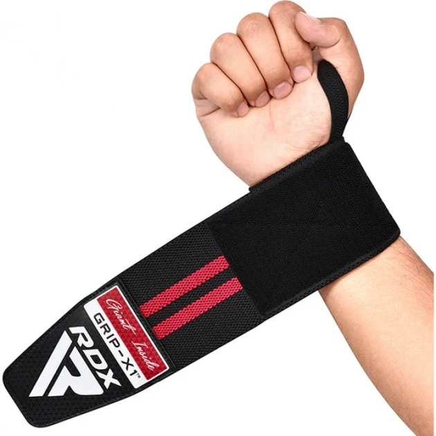 Бинти RDX WR11 Gym Wrist Wrap Чорно-Червоний MISC (WAH-WR11BR) - Фото 1 Бинти RDX WR11 Gym Wrist Wrap Чорно-Червоний MISC (WAH-WR11BR) - изображение 1