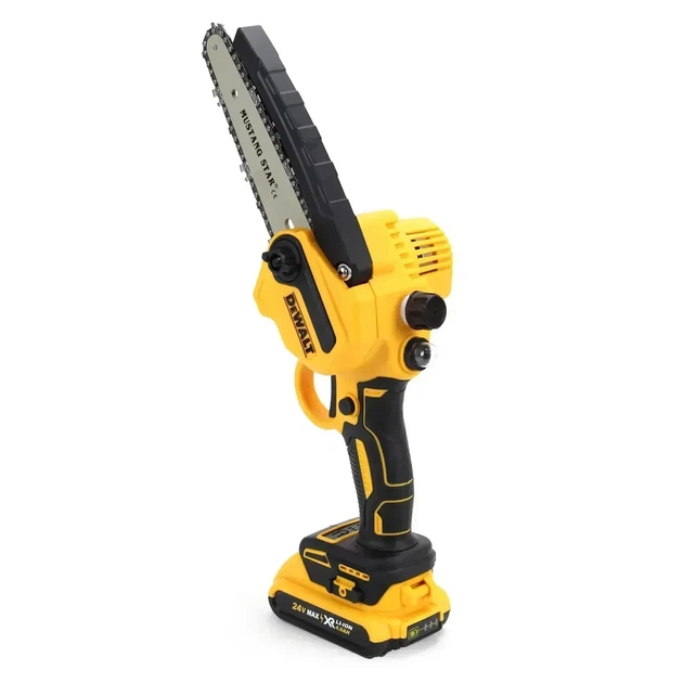 Аккумуляторная цепная пила для обрезки веток DeWalt (ДеУолт) DCM160N в пластиковом кейсе - изображение 7