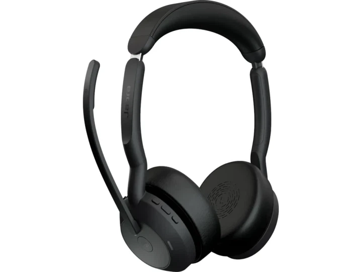 Навушники з мікрофоном Jabra Evolve2 55 Link380c MS Stereo (25599-999-899) - Фото 2 Навушники з мікрофоном Jabra Evolve2 55 Link380c MS Stereo (25599-999-899) - изображение 2