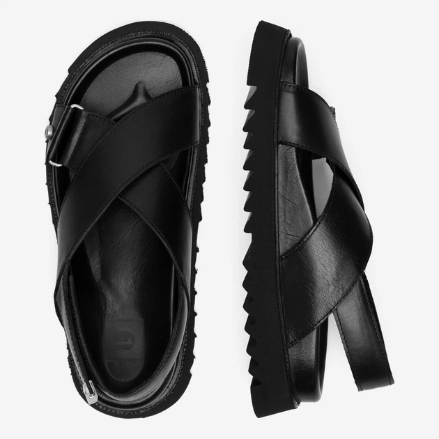 Женские сандалии кожаные G-Star Raw DEBRA-25SS495. 5903698597898 37 24.3 см Черные (5903698597911) - изображение 4