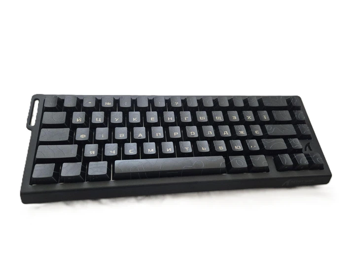 Механічна клавіатура на магнітних світчах Attack SHARK X68 HE Rapid Trigger, 8K, 68 key PBT, RGB, Win,Mac OS, УКР та АНГЛ, Black Contours /ЧОРНА (X68HEBC) - изображение 2