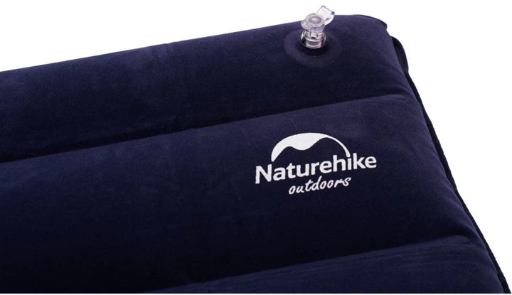 Надувная подушка Naturehike Square Inflatable NH18F018-Z Темно-синяя (6975641885504) - Фото 2 Надувная подушка Naturehike Square Inflatable NH18F018-Z Темно-синяя (6975641885504) - изображение 2