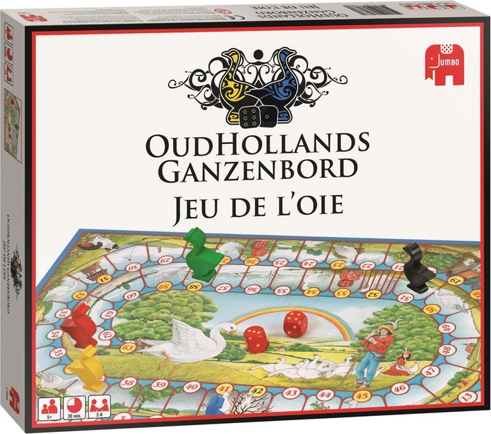 Gra planszowa Jumbo Snakes and Ladders (8710126179680) - Zdjęcie 1 Gra planszowa Jumbo Snakes and Ladders (8710126179680) - obraz 1