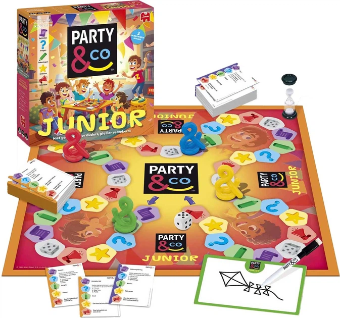 Настільна гра Jumbo Party and Co Junior (8710126003046) - зображення 2