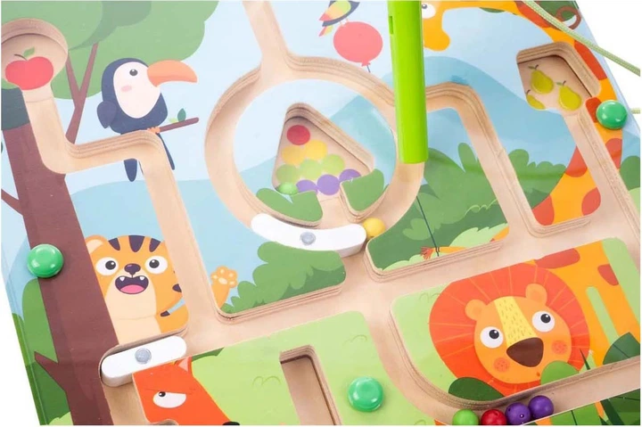 Gra planszowa Quint Labyrinth Animals magnetyczna (6973840430648) - obraz 4