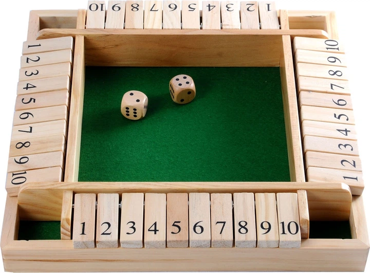 Настільна гра Quint Shut the Box (8716096011753) - зображення 4