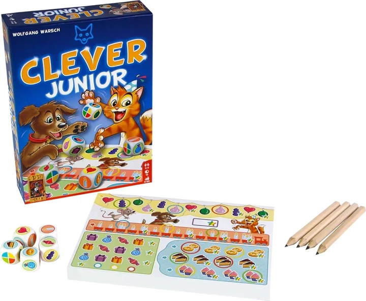 Gra planszowa 999 Games Clever Junior (8720289472320) - obraz 2