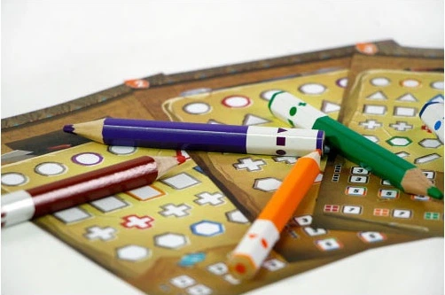 Gra planszowa 999 Games Pick a Pen Crypts (8720289474959) - obraz 4