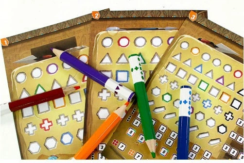 Gra planszowa 999 Games Pick a Pen Crypts (8720289474959) - obraz 5