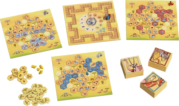 Gra planszowa 999 Games Savannah Park (8720289472351) - Zdjęcie 2 Gra planszowa 999 Games Savannah Park (8720289472351) - obraz 2