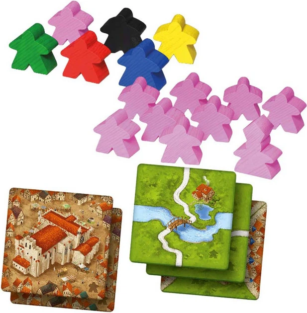 Rozszerzenie do gry 999 Games Carcassonne Cathedrals and Inns (8721184282175) - obraz 3