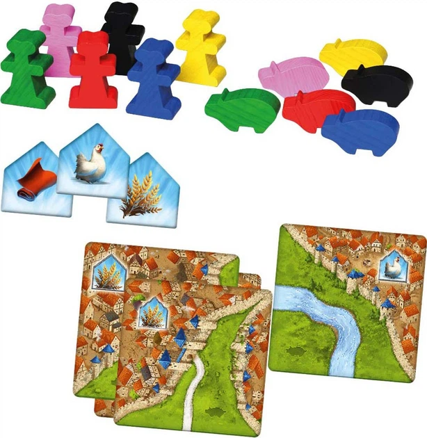 Rozszerzenie do gry 999 Games Carcassonne Traders and Builders (8721184282205) - obraz 3
