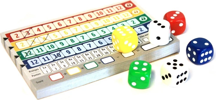 Настільна гра White Goblin Games Qwixx (німецьке видання) (8718023601259) - зображення 4