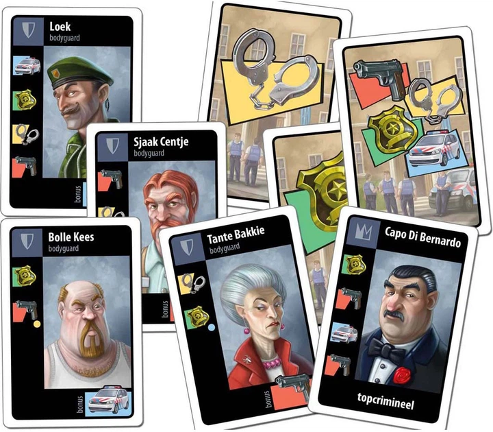 Настільна гра White Goblin Games Inspector Hoogstraten: Gangster Villa (німецьке видання) (8718026302283) - зображення 2