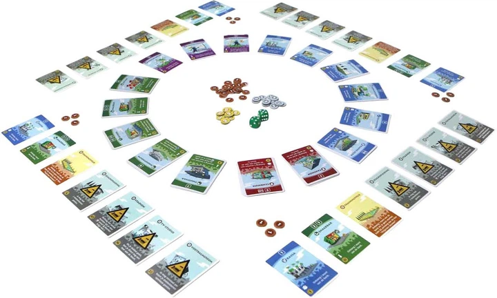 Настільна гра White Goblin Games Machi Koro Football (німецьке видання) (8718026302948) - зображення 2