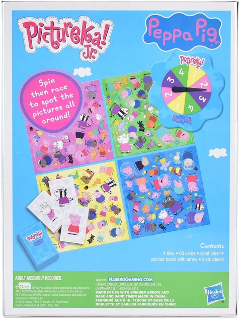Gra planszowa Hasbro Peppa Pig Pictureka Junior (195166137292) - obraz 2