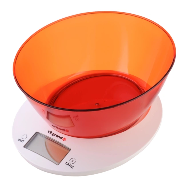 Весы кухонные Vilgrand VKS-533C red - Фото 1 Весы кухонные Vilgrand VKS-533C red - изображение 1