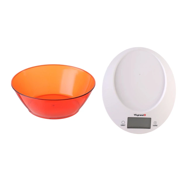 Весы кухонные Vilgrand VKS-533C red - Фото 5 Весы кухонные Vilgrand VKS-533C red - изображение 5