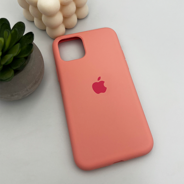 Чохол для смартфона Silicone Full Case AA Open Cam for Apple iPhone 11 Pro кругл 37,Grapefruit (FullOpeAAKPi11P-37) - Фото 4 Чохол для смартфона Silicone Full Case AA Open Cam for Apple iPhone 11 Pro кругл 37,Grapefruit (FullOpeAAKPi11P-37) - изображение 4