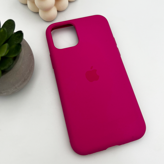 Чохол для смартфона Silicone Full Case AA Open Cam for Apple iPhone 11 Pro кругл 32,Dragon Fruit (FullOpeAAKPi11P-32) - изображение 4