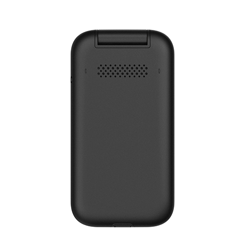Мобільний телефон розкладний Panasonic KX-TF600EXB 2.7" 320x240 TFT Nano-SIM 1100 mAh IP44 Black - зображення 2