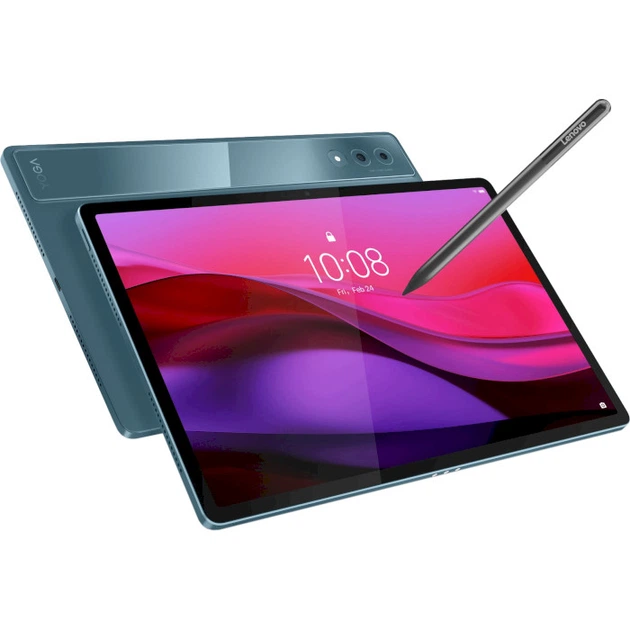 Планшет з клавіатурою 12.7" Lenovo Yoga Tab Wi-Fi TB520FU LTPS 3K 144 Hz 16/256GB 10200 mAh IP53 Tidal Teal (ZAEG0008UA) - зображення 2